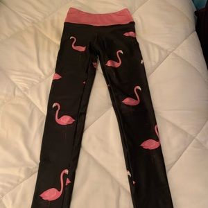 Pink Flamingo GOLDSHEEP leggings XS